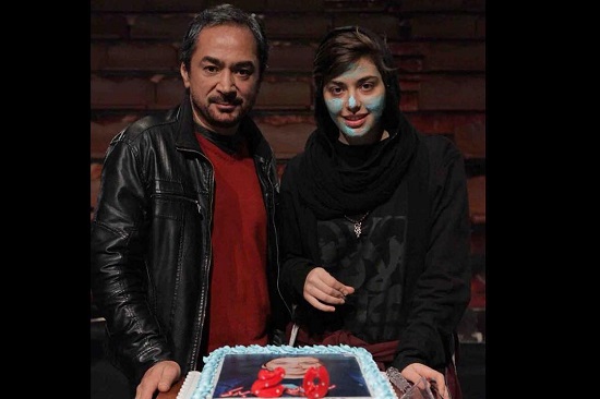 جشن تولد ریحانه پارسا در کنار آقای بازیگر