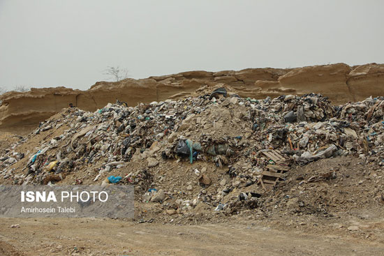 تفکیک و دفن غیربهداشتی زباله‌ها