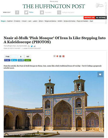جهان مبهوت شاهکار معماری ایرانی +عکس