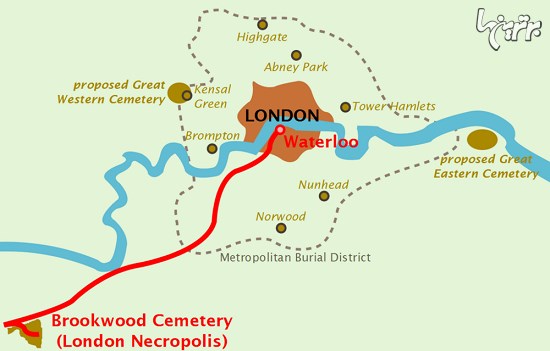 قطاری برای مردگان در لندن
