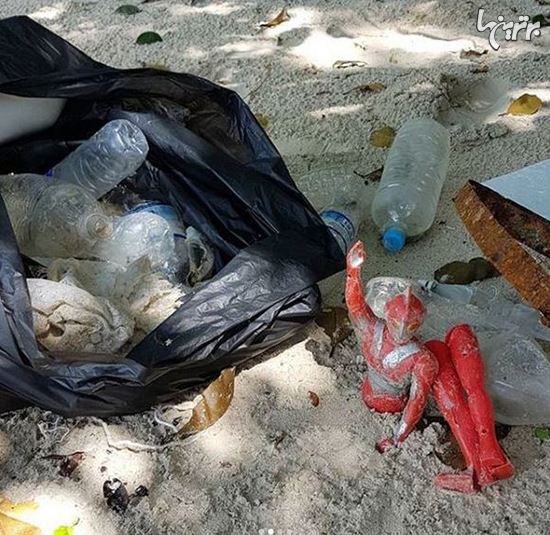 شاهزاده مالزی تولدش را با تمیزکردن ساحل جشن گرفت