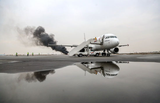 مانور شرایط اضطراری در فرودگاه مهرآباد تهران