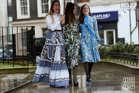 کلکسیونی از لباس‌های زنانه در «هفته مد لندن»