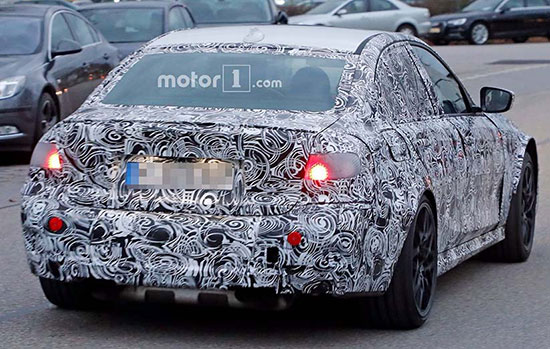 تصاویر جاسوسی از مدل جدید BMW M3