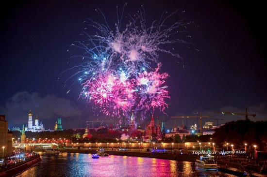 عکس: جشن تولد 868 سالگی مسکو