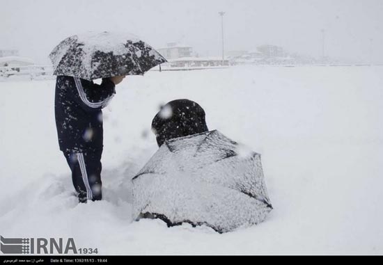 عکس: مازندران در محاصره برف