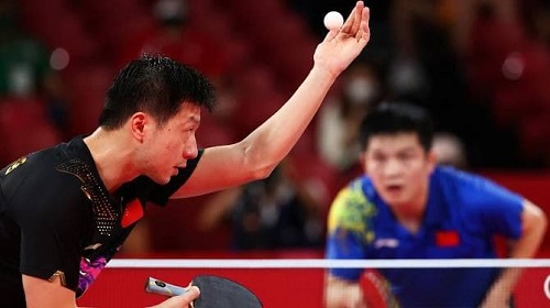 پوکر تاریخی پینگ‌پنگ باز چینی در المپیک
