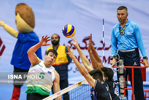 شکست غیرمنتظره والیبال ایران مقابل استرالیا