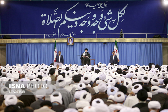دیدار ائمه جماعات استان تهران با رهبر انقلاب