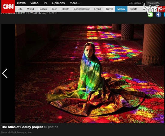 دختر شیرازی در بین زیباترین‌های دنیا +عکس