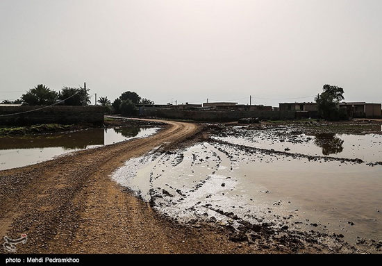 روستا‌های سیل زده شعیبیه در خوزستان