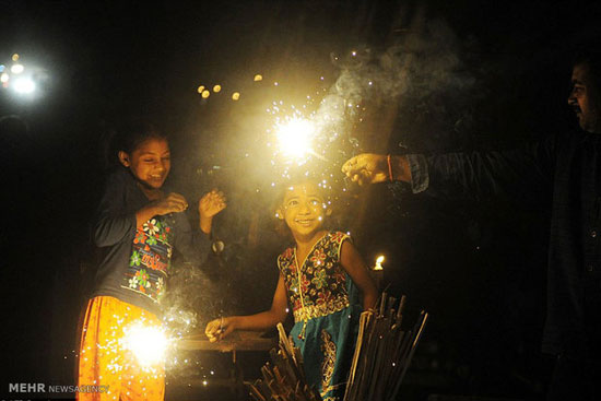 جشنواره دیوالی در نقاط مختلف جهان