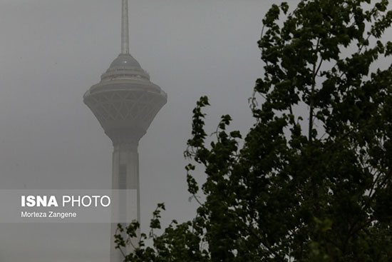 تهران زیر گرد و غبار دفن شد!

