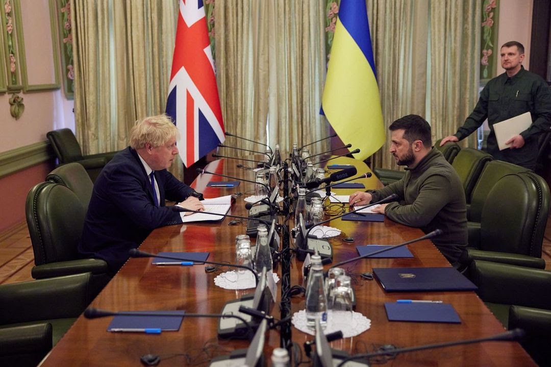 سفر نخست وزیر انگلیس به پایتخت اوکراین 
