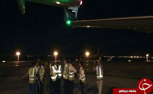 برخورد هواپیمای ماهان ایر و عمان ایر
