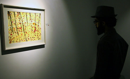 عکس: نمایشگاه نقاشی‌ مریم حیدرزاده