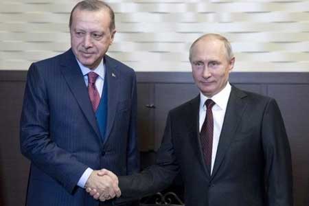 رایزنی پوتین و اردوغان در مورد سوریه