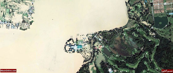تصاویر هوایی از کشمیر؛ قبل و بعد از سیلاب
