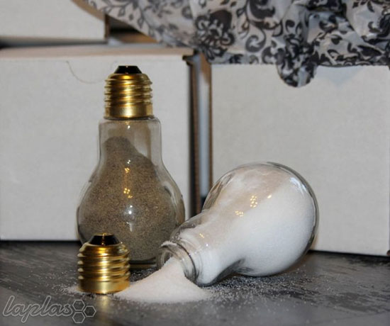 ایده های جذاب برای بازیافت لامپ! +عکس