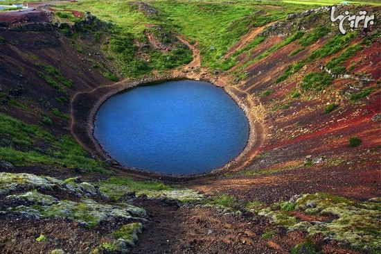 زیباترین گودال طبیعی دنیا در ایسلند +عکس