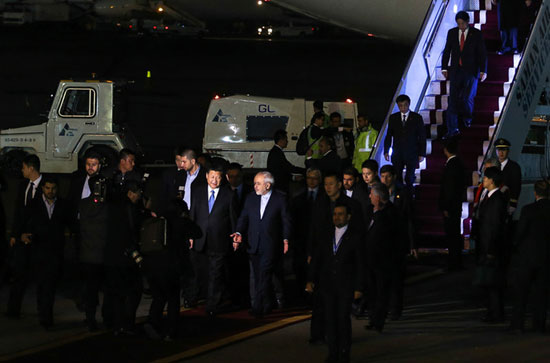 عکس: ورود رئیس جمهور چین به تهران