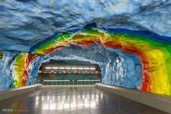 ایستگاه های متروی شهر استکهلم‎
