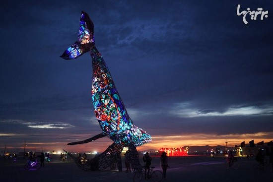 آفرینش های الهام گرفته از رنسانس در فستیوال «Burning Man»