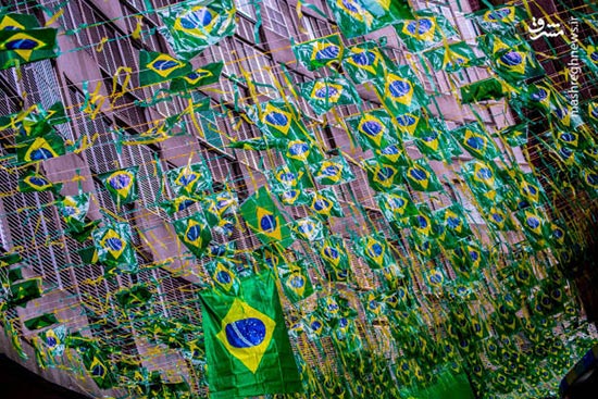 حال‌وهوای فوتبالی خیابان‌های برزیل