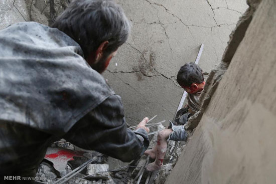 عکس: مرگ و زندگی در دمشق‎