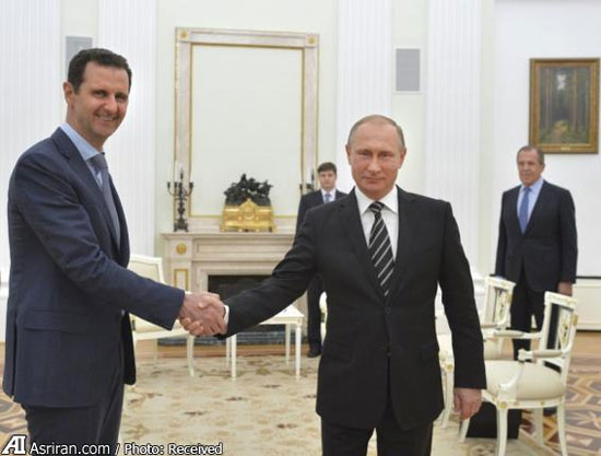 پذیرایی پوتین از اسد در کاخ کرملین +عکس