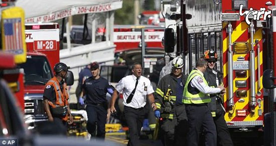 تصادف مرگبار در سیاتل آمریکا +عکس