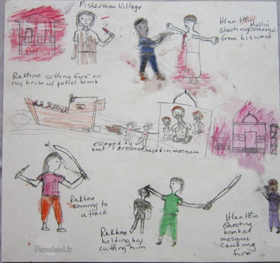 روایت کودکان روهینگیا از نسل‌کشی