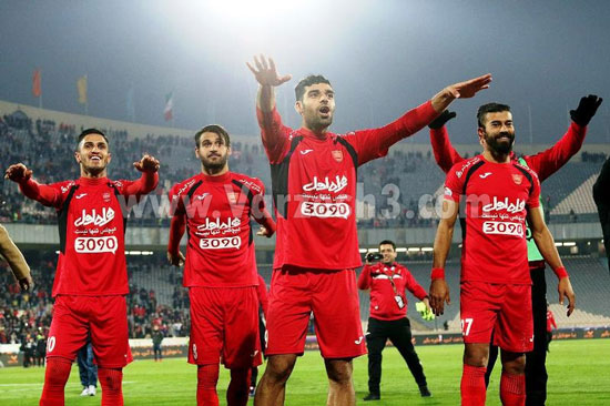 سومین قهرمانی نیم‌ فصل لیگ‌ برای پرسپولیس