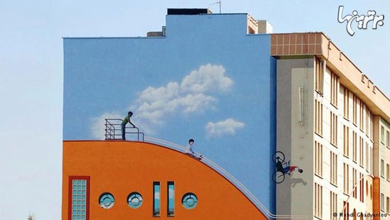 هنر، خیابان‌های تهران را جهانی کرد +عکس