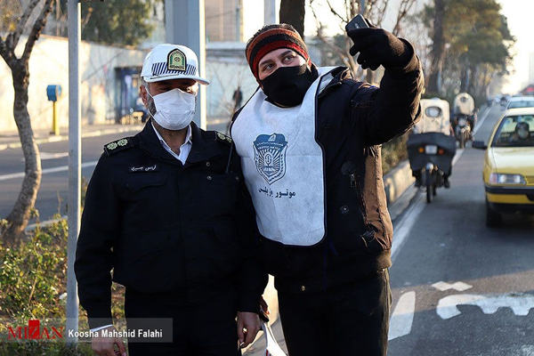 تصاویر؛ موتوری‌هایی که پلیس شدند!