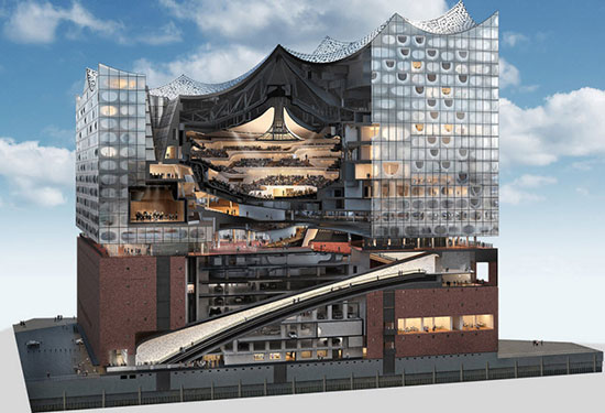 سالن جدید کنسرت هامبورگ، شاهکار معماری از نظر آکوستیک