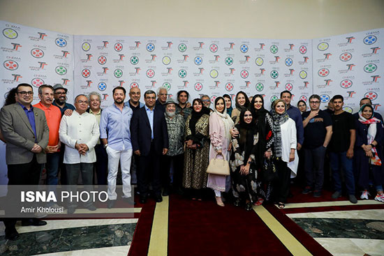 سلبریتی‌ها در اختتامیه جشنواره فیلم سینما تورز