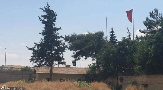 فاصله 30 متری ترکیه و داعش! +عکس