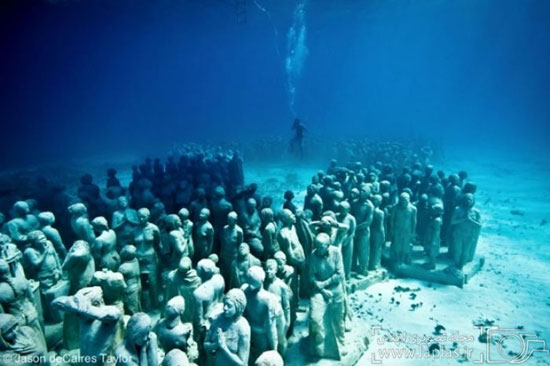 موزه ای زیر آب! +عکس