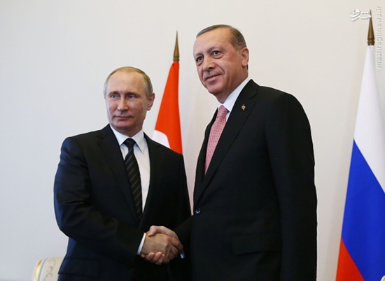اولین دیدار پوتین و اردوغان بعد از کودتا
