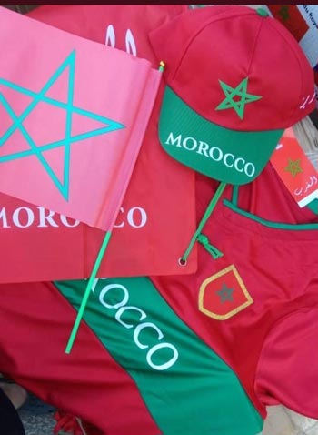 مراکشی‌ها بسته هواداری توزیع می‌کنند