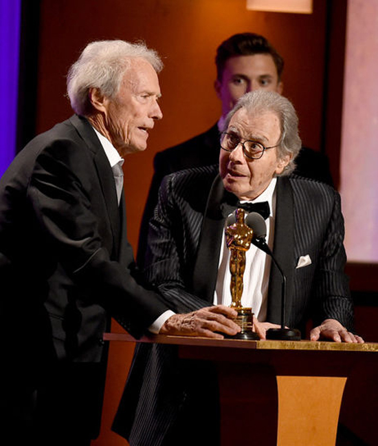 ایستوود و اسپیلبرگ در مراسم جوایز اسکار افتخاری