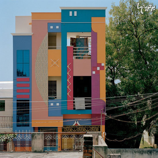 خانه‌های رنگارنگ هندی؛ الهام‌بخش معمار مشهور