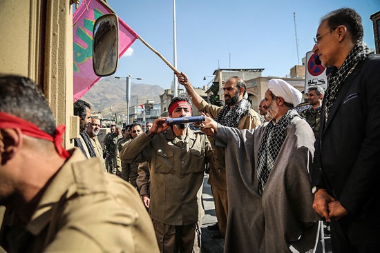 حرکت کاروان نمادین دفاع مقدس در تهران