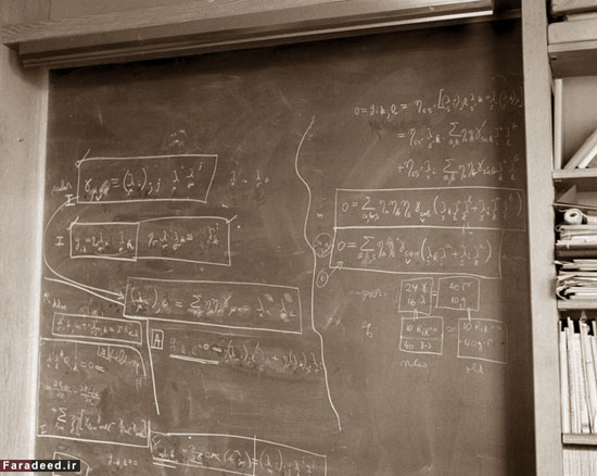 عکس: خانه اینشتین ساعتی پس از مرگ