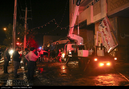 انفجار فروشگاهی در شیراز