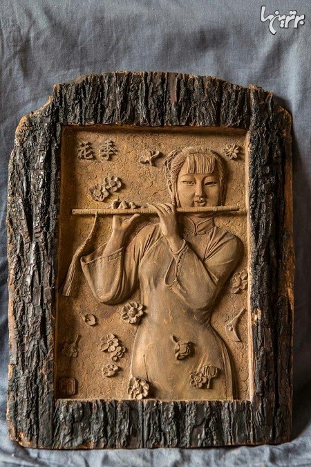 مجسمه های فوق العاده هنرمند 78 ساله با تکنیک چین باستان