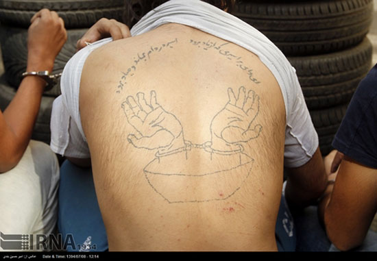 عکس: بازداشت 119 سارق و کیف قاپ تهرانی