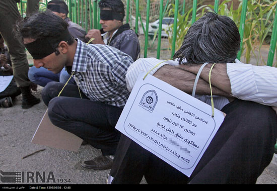 بازداشت 500 سارق و اراذل و اوباش در مشهد