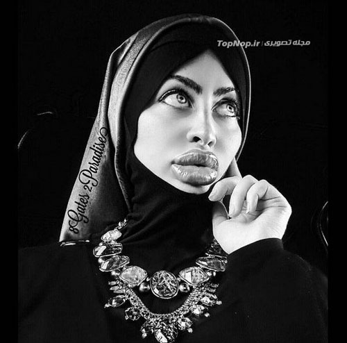 عکس: دختر افغان مدلی جنجالی